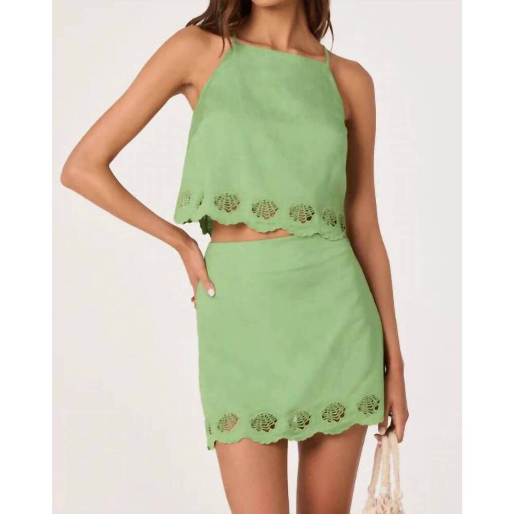 NEW ASTR taniya top in green - Picture 3 of 4